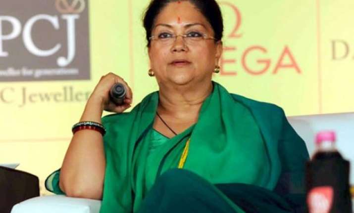 vasundhara raje likely to expand her cabinet today