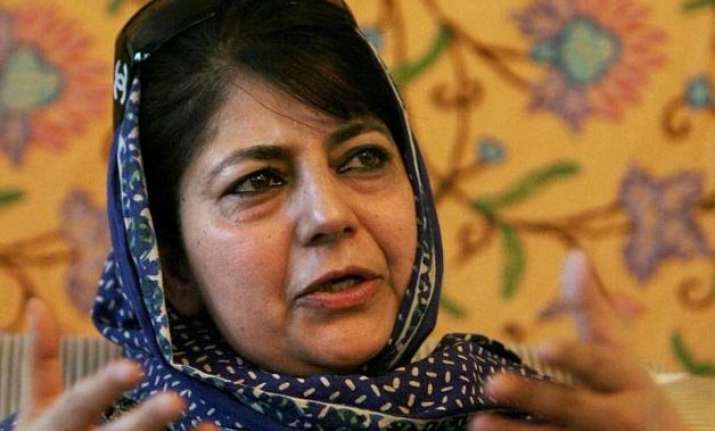 mehbooba mufti remains undecided about govt formation in j k