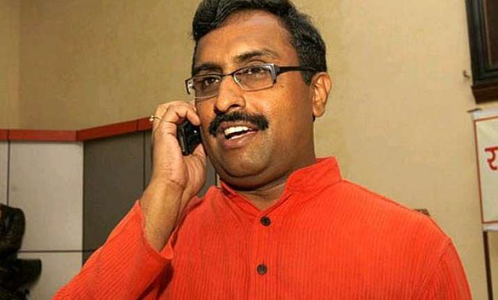 ram madhav meets mufti mohammed sayeed bats for better