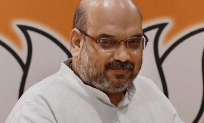 trust pm modi says bjp chief amit shah in kashmir valley