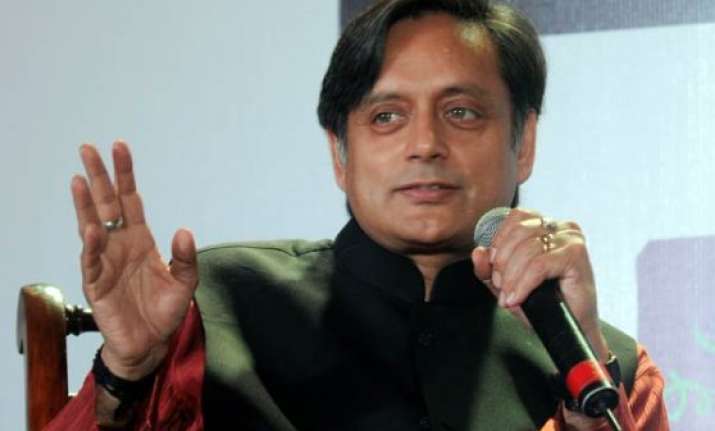 shashi tharoor thanks narendra modi for patting him on