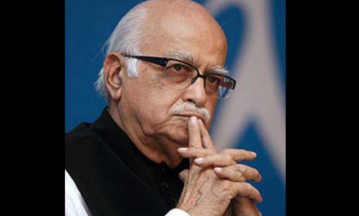 advani not amused with bjp mps joining mock parliament