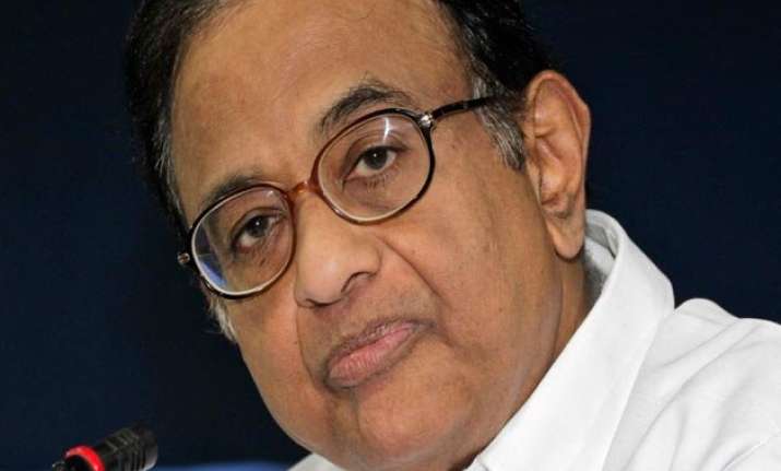 p chidambaram accuses rajnath singh of distortion on terror