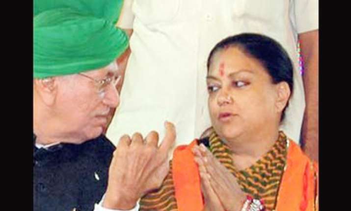 bjp summons raje to delhi on monday