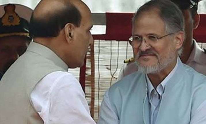 jung meets rajnath will discuss govt formation with parties