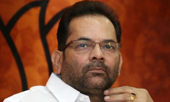 relief to union minister mukhtar abbas naqvi as court sets