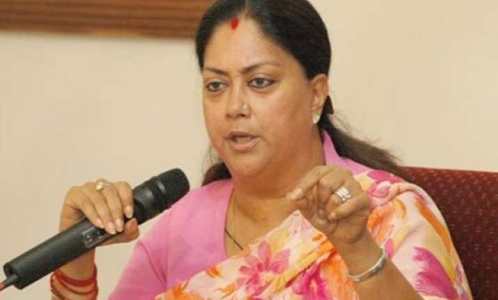 vasundhara raje recommends cbi probe into ambulance scam