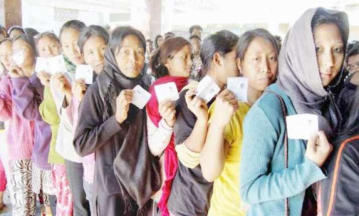 88 per cent voting in nagaland by poll