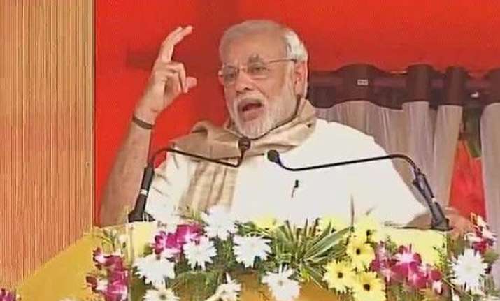 pm modi promises more than rs 50 000 cr package for poll