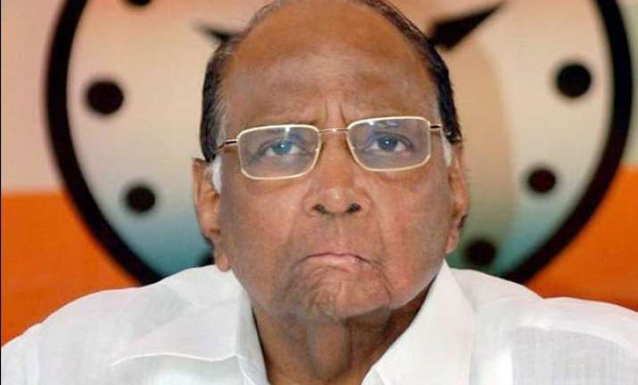sharad pawar admitted to hospital for minor kidney problem