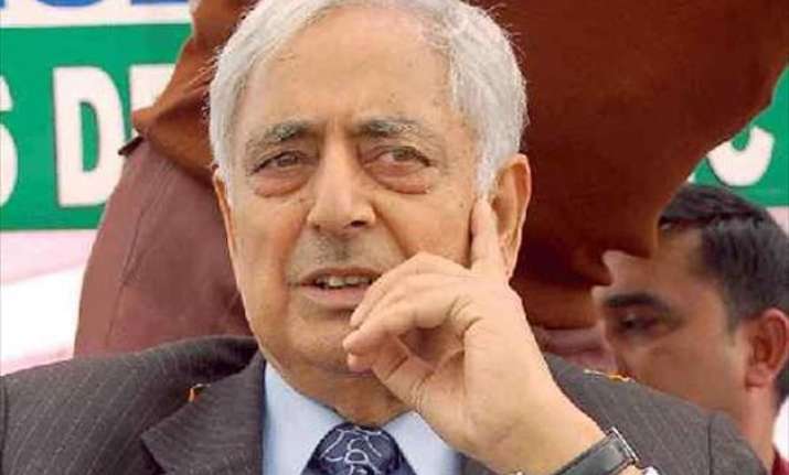 mufti mohammad sayeed asks police to release political
