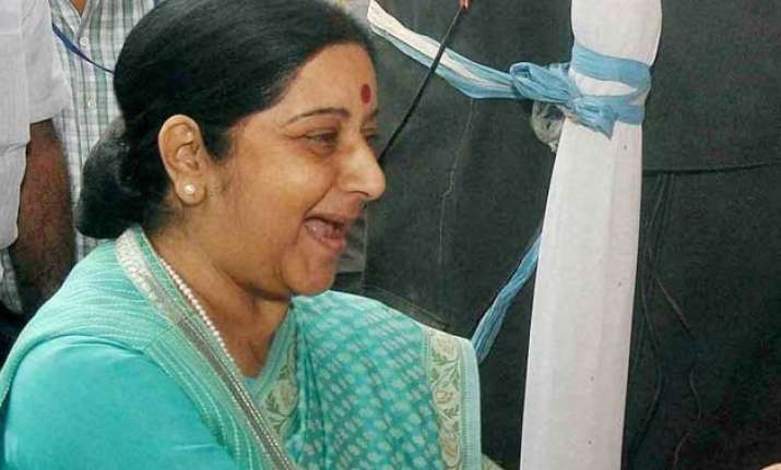 external affairs minister sushma swaraj to visit maldives