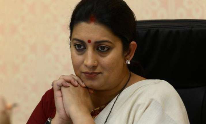 mba pass out refuses to take degree from smriti irani