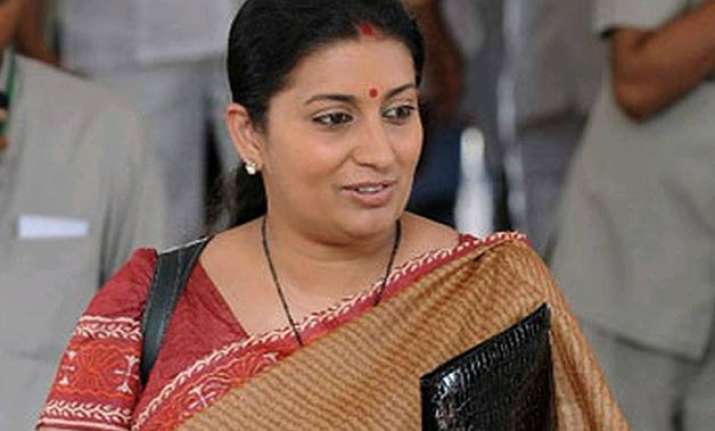 washed utensils in hotel 15 years back reveals smriti irani