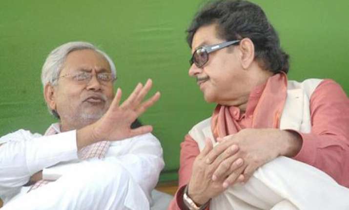 shatrughan sinha meets nitish kumar says he is guardian of