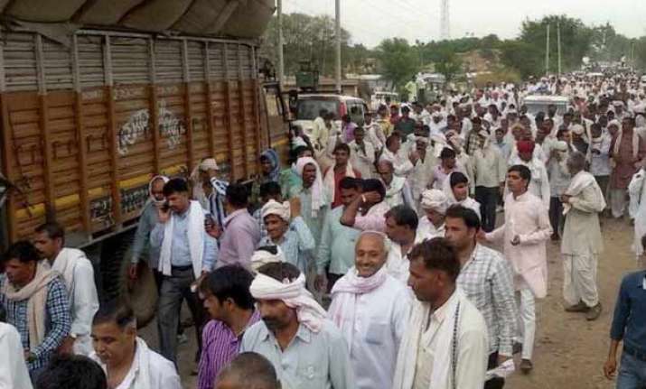 gujjar leaders soften stand on reservation agree to hold