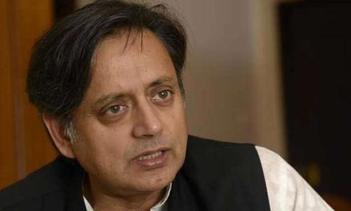 left bjp ask shashi tharoor to resign
