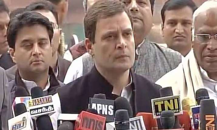 rss trying to impose its flawed ideology rahul gandhi