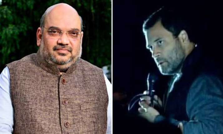 congress should be ashamed of rahul s jnu visit amit shah