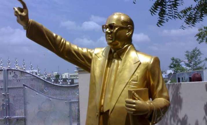 ambedkar memorial ceremony part of bihar poll campaign ncp