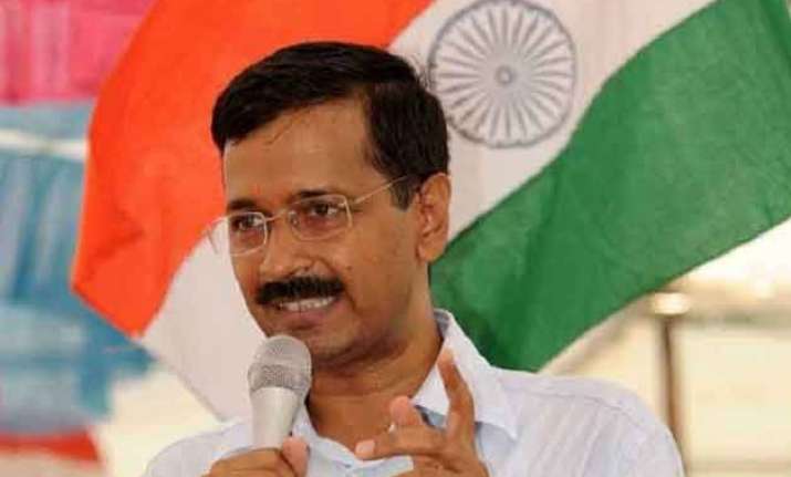 aap completes one in power cm kejriwal to issue govt s
