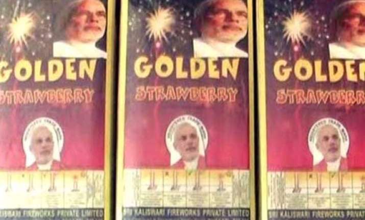 modi rocket chakri and bombs firecrackers named after pm