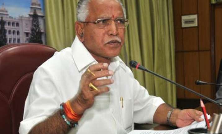no word on bsy s visit to delhi to seek sai baba s blessings