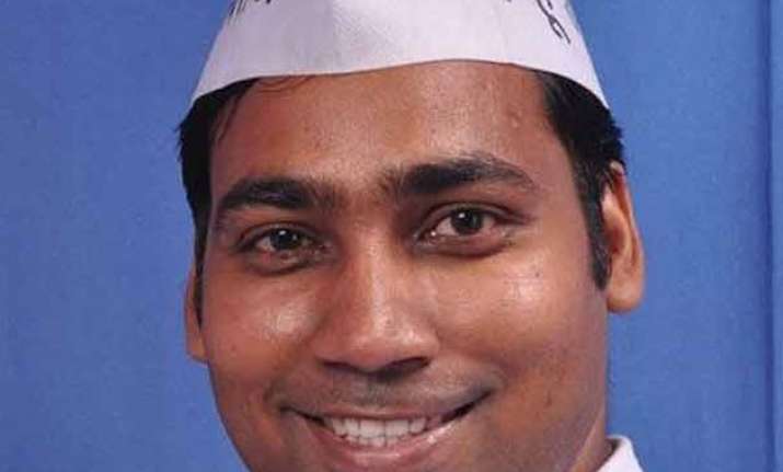 land grabbing case aap mla sent to jail till july 25