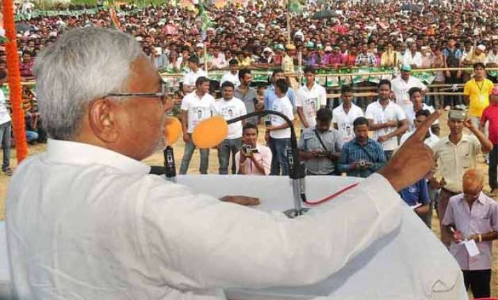 bjp trying to communalise bihar election atmosphere nitish