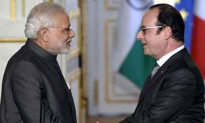 pm modi bids farewell to hollande says france is special