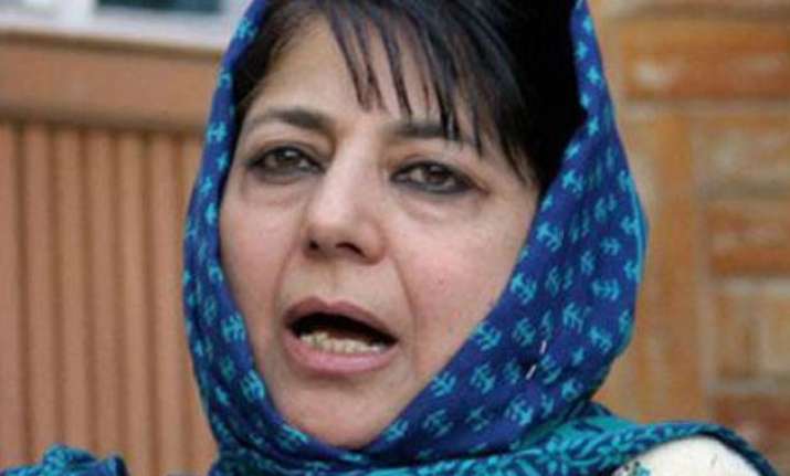 pdp writes to governor mehbooba mufti set to be first woman