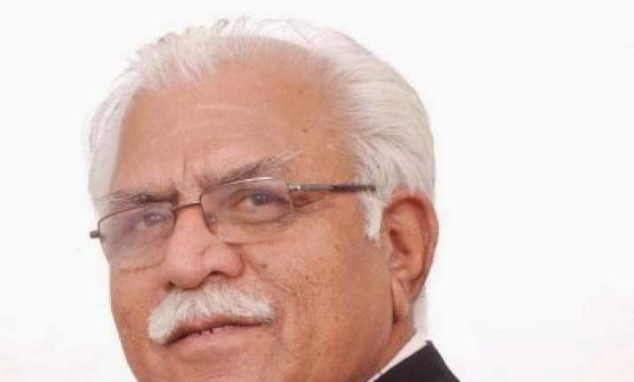 bjp wary over badals at khattar swearing in ceremony