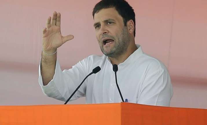 modi government muzzling voice of poor rahul gandhi