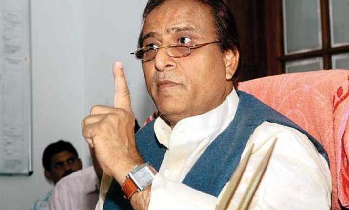 azam khan denies sting claim over muzaffarnagar riots