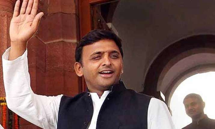 cm akhilesh yadav seeks to silence critics on completion of