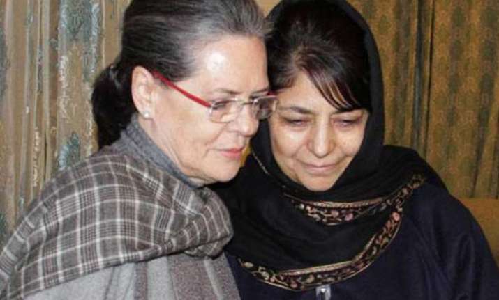 suspense on govt formation sonia gadkari visit mehbooba