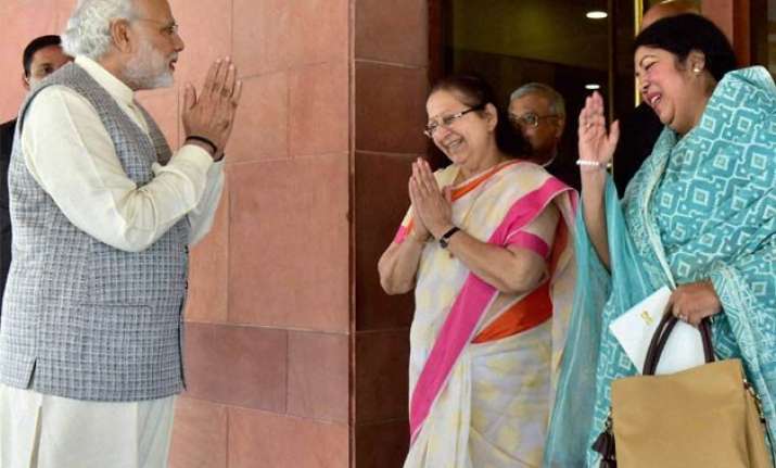 nation is always empowered by its women says pm modi