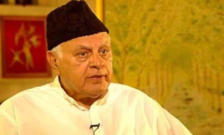 farooq abdullah urges separatists not to meet pakistan nsa