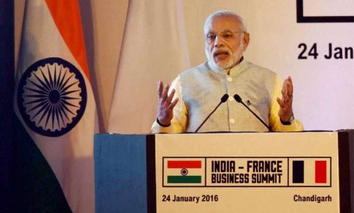 terror global challenge needs collective fight pm modi