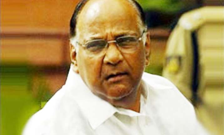 ec slaps notice on pawar for farmers ad