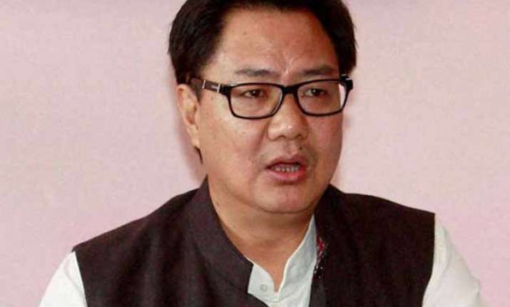 impression of govt protecting tainted ministers wrong rijiju