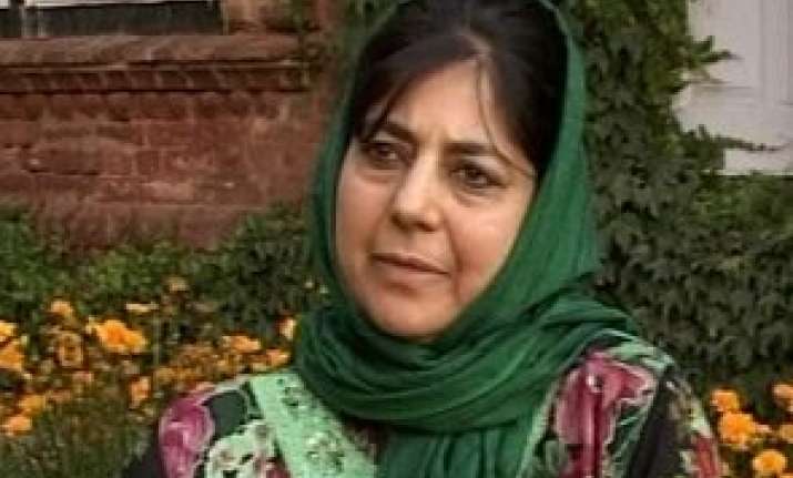 india pak must try peace instead of hostility mehbooba mufti
