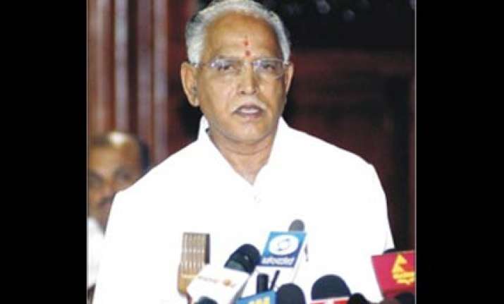 oppn to prez rule may become a national battle yeddyurappa