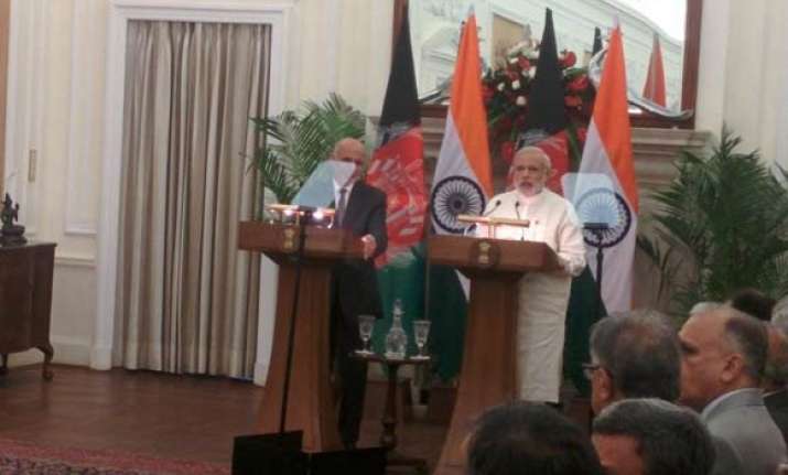 india shares afghanistan s pain over terror pm modi