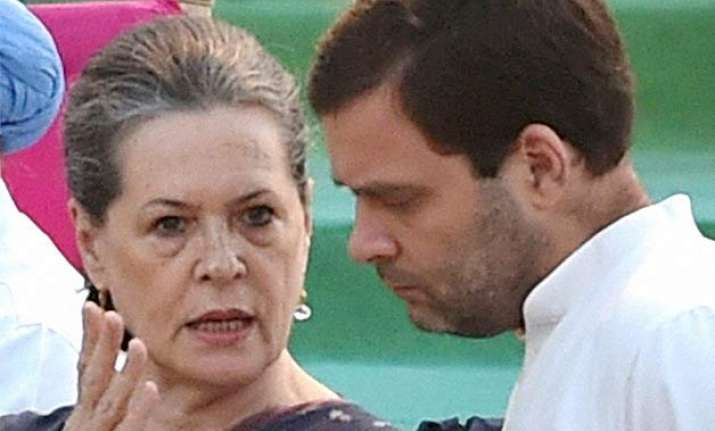 bjp targets sonia gandhi rahul gandhi over national herald