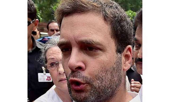 voice of opposition being suppressed rahul gandhi