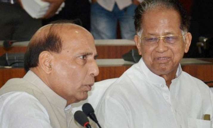 rajnath singh speaks to assam cm over killing of hindi