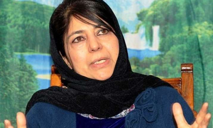 will she won t she kashmir in suspense over mehbooba mufti