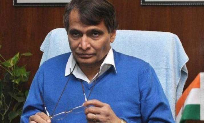 union railway minister suresh prabhu assuages fears over
