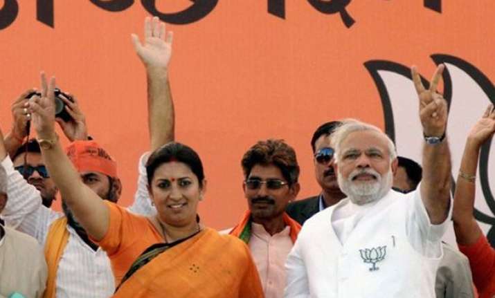 satyamev jayate tweets namo on smriti irani s speech in